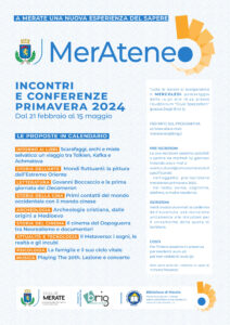Incontri merateneo primavera 2024