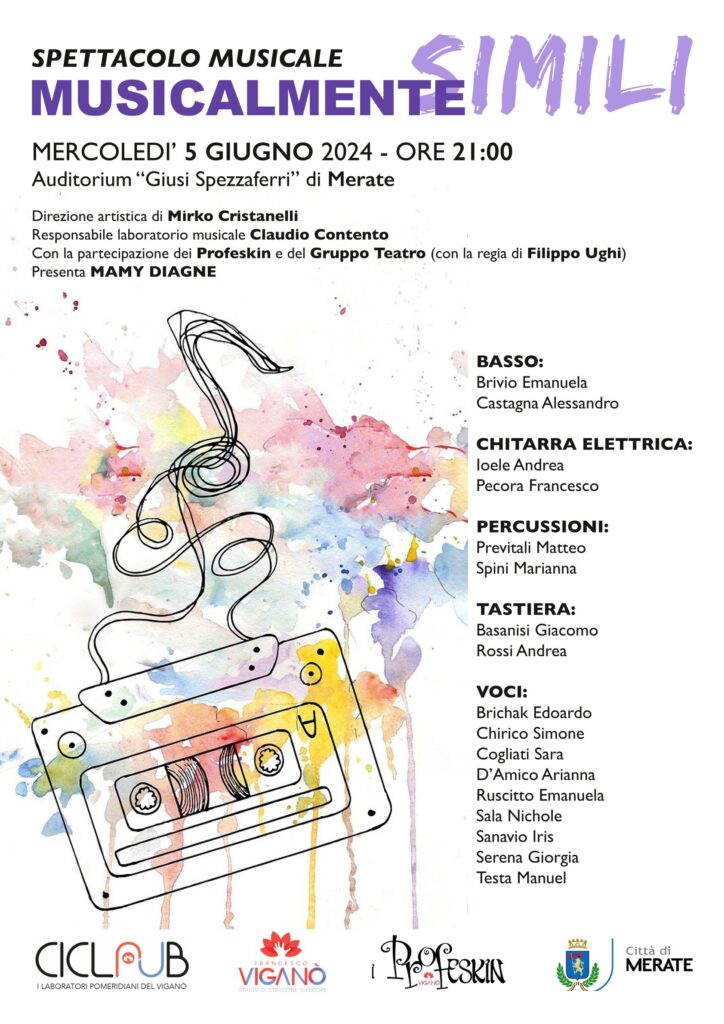 Spettacolo musicale "musicalmente simili"